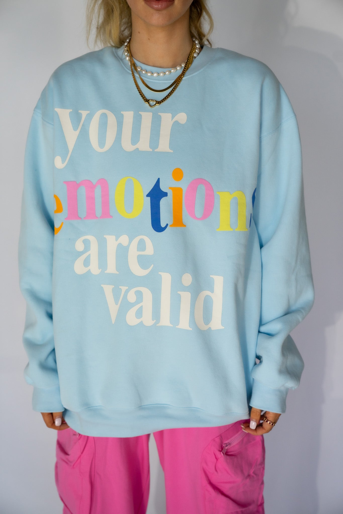 Your Emotions Are Valid Crewneck