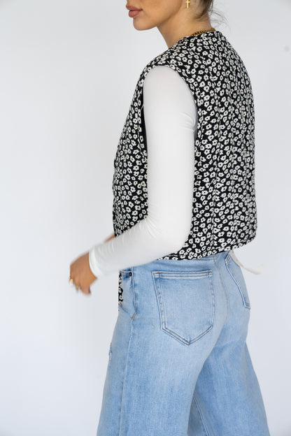 Elevated Floral Vest