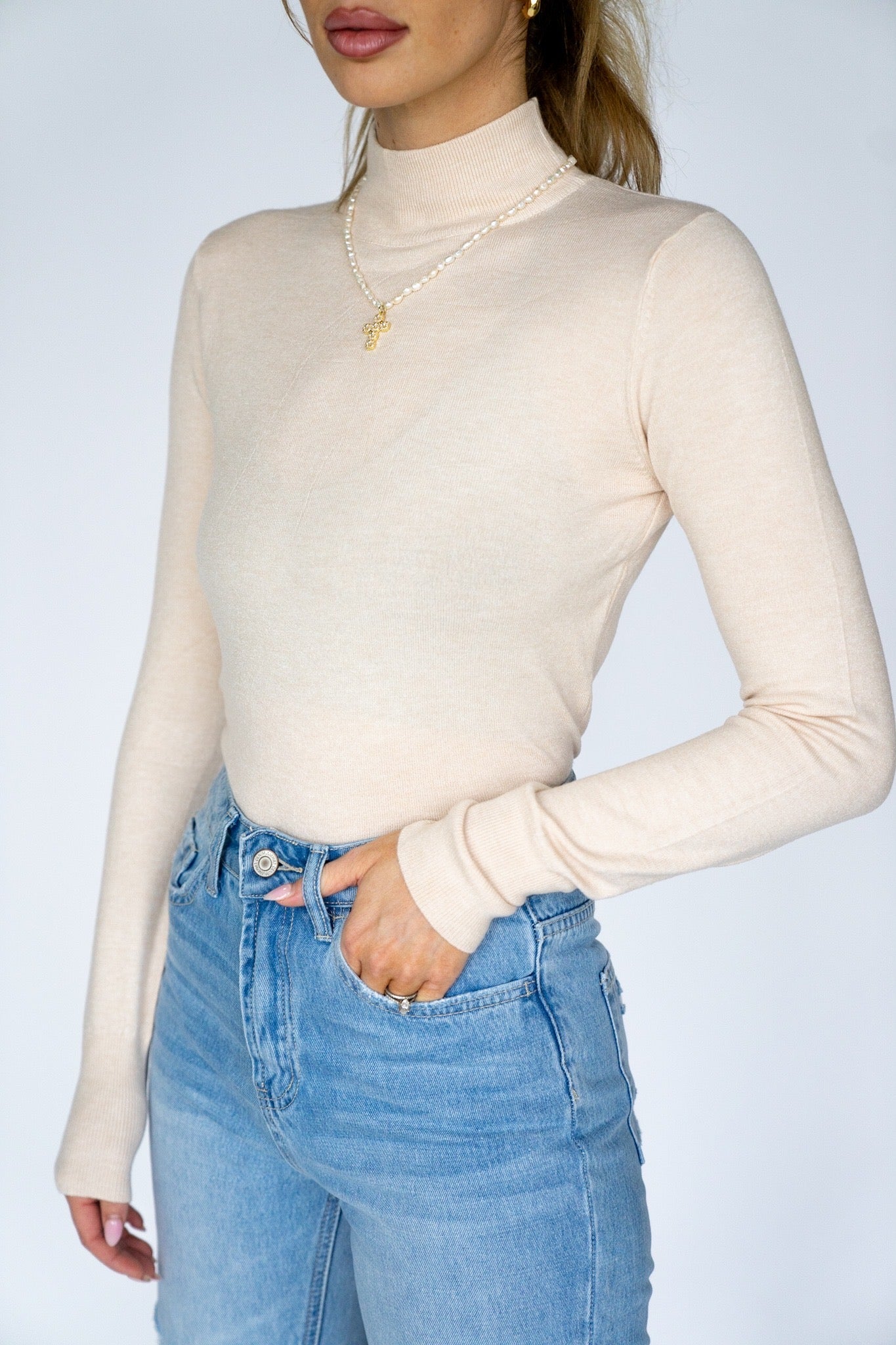 The Staple Mock Neck (Multiple Colors)