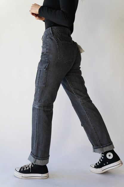 Tracey Charcoal Cargos