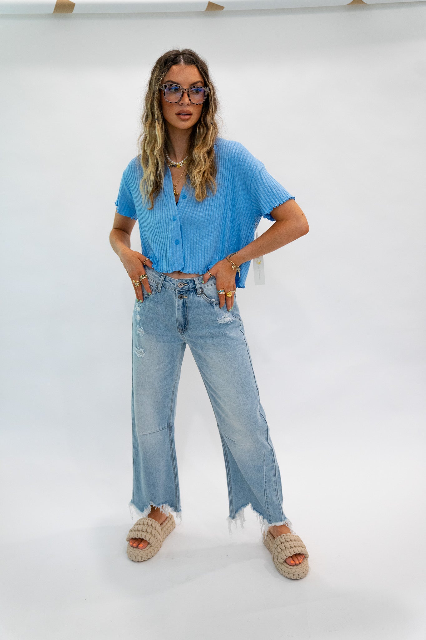 The Knit Button Up (Multiple Colors)