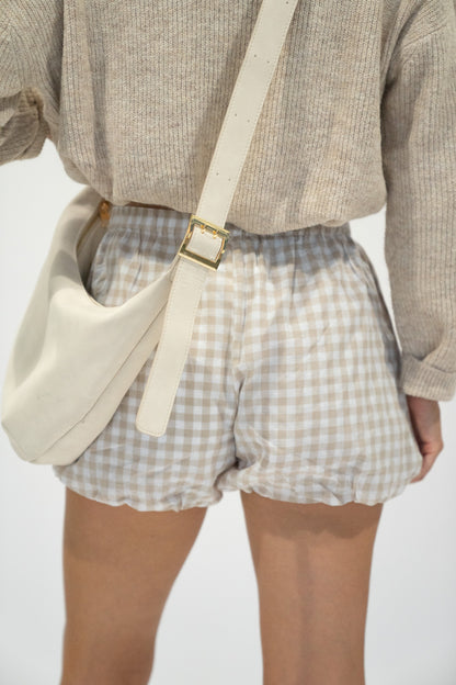 Gingham Bubble Shorts