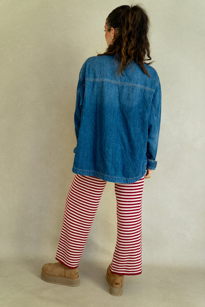 Oversized Denim Shacket