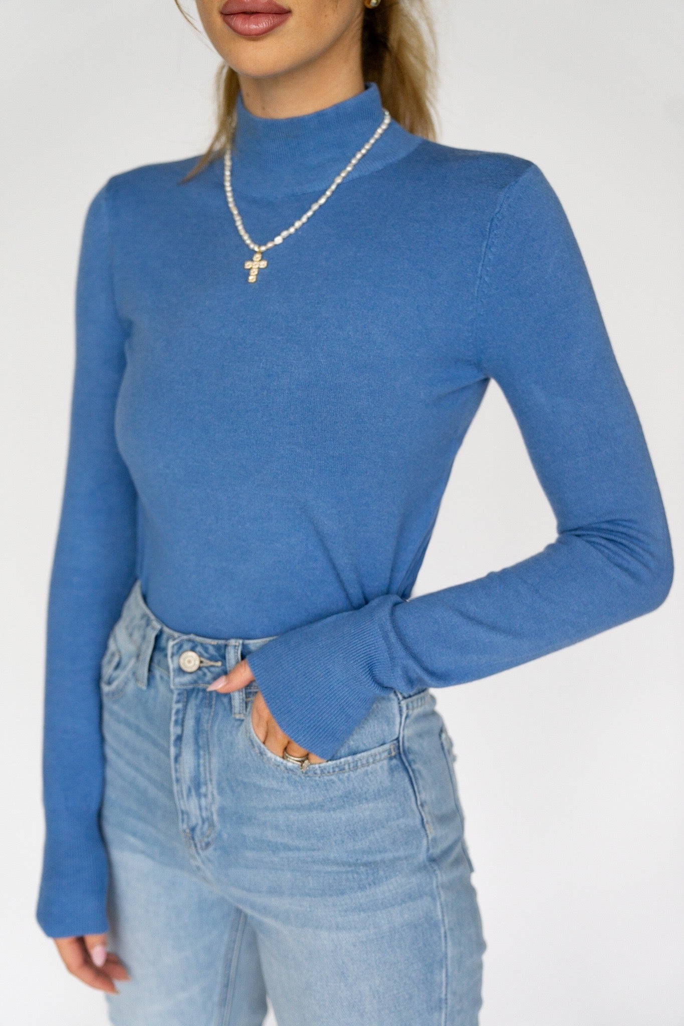 The Staple Mock Neck (Multiple Colors)