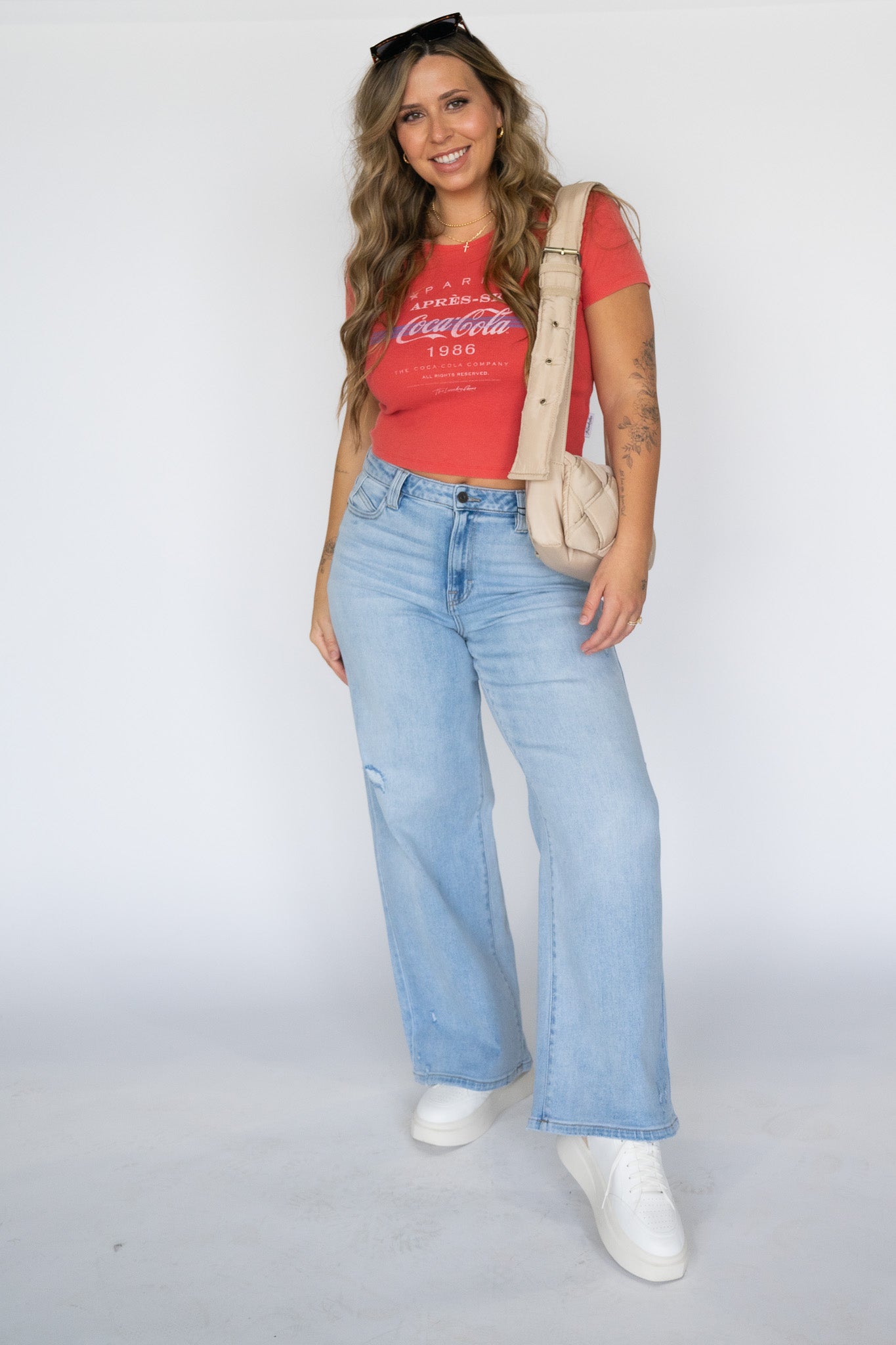 Nori High Rise Blue Jeans