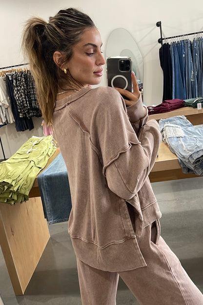 Raglan Oversized Sweatshirt