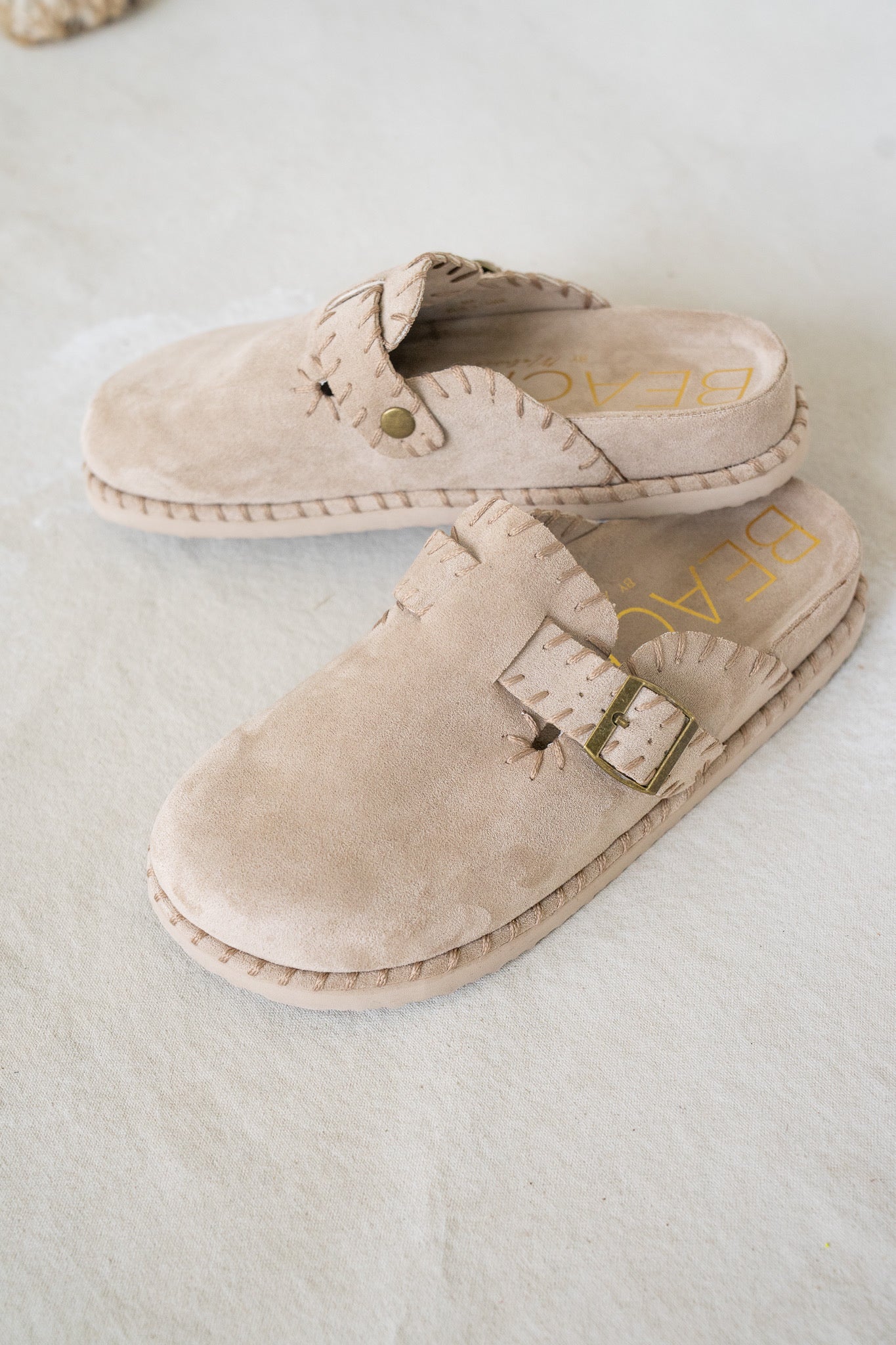 Percy Stitched Mules