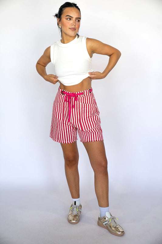 Summer Deck Stripe Shorts (Multiple Colors)
