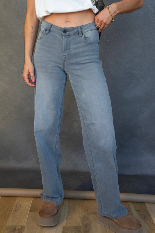 Light Grey Logan Dad Jean