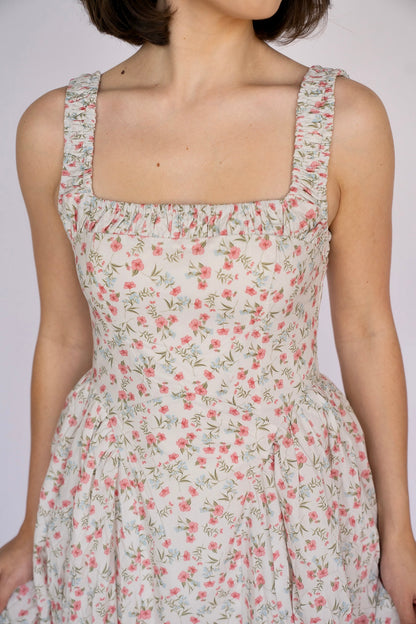 Garden Muse Corset Midi