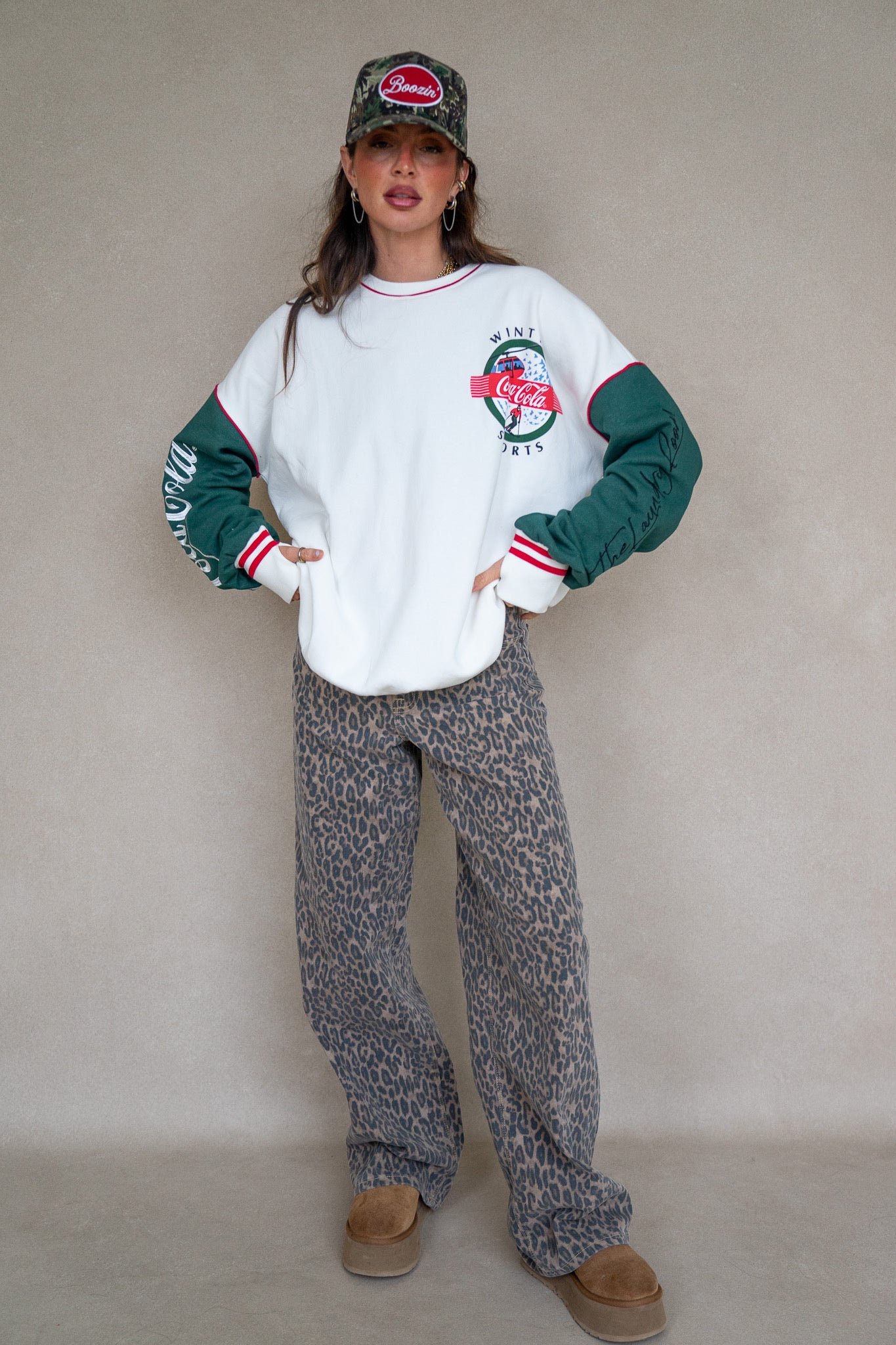 Winter Sports Coke Crewneck