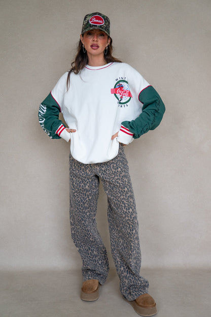 Winter Sports Coke Crewneck