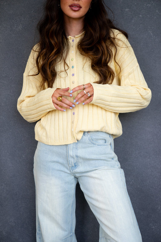 Spring Flowers Cardi