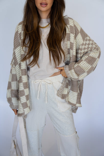 Ellie Knit Cardigan - Natural