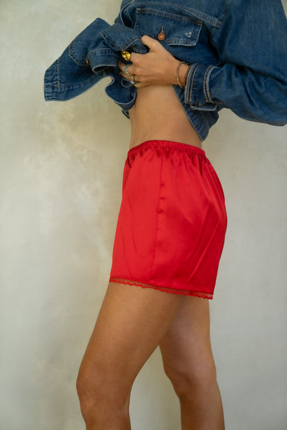 Satin Shorts (Multiple Colors)