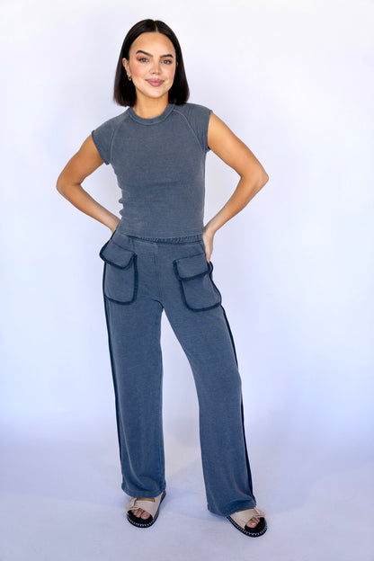Denver Ribbed Top (Multiple Colors)