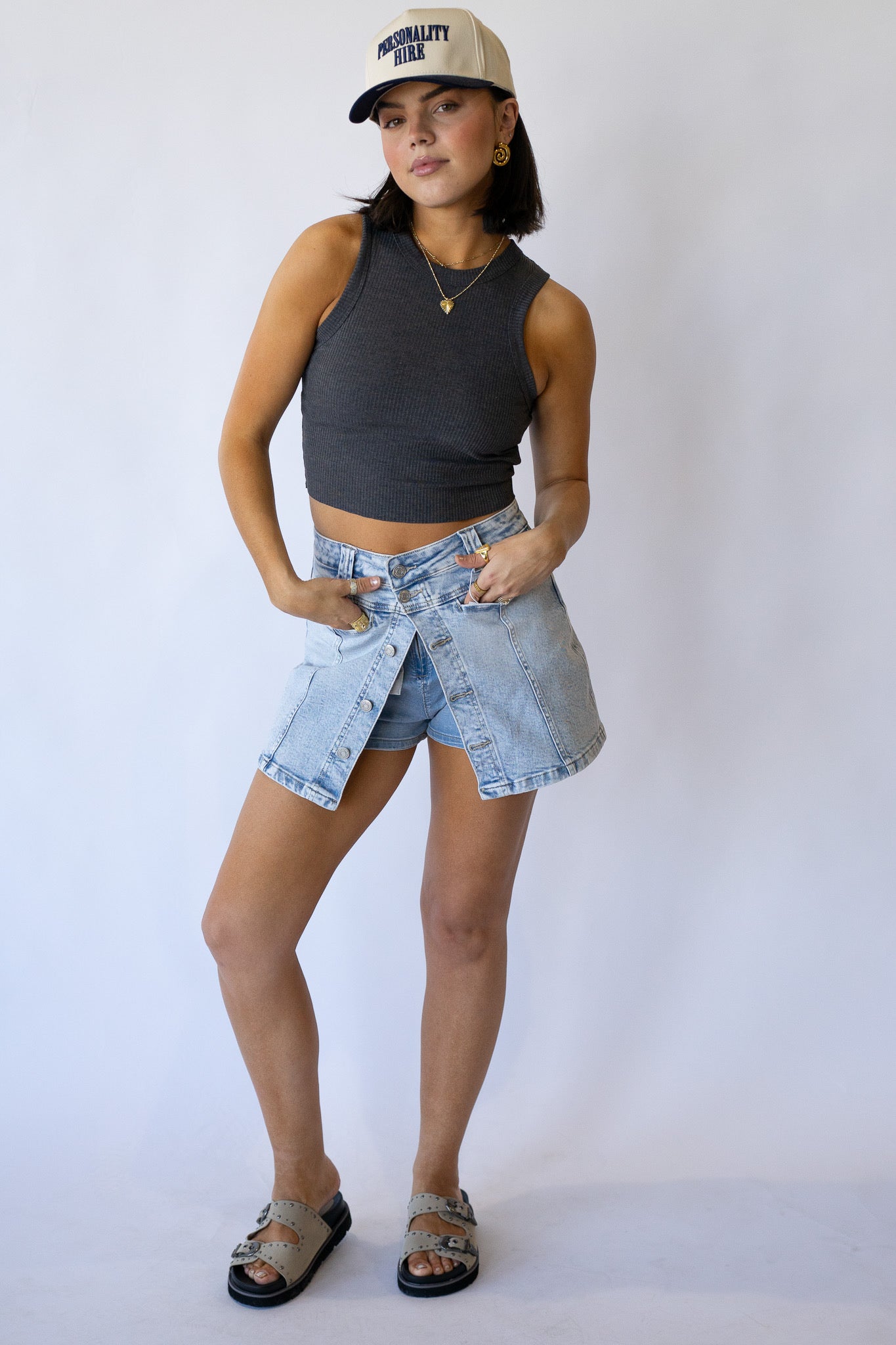 Double Take Denim Shorts