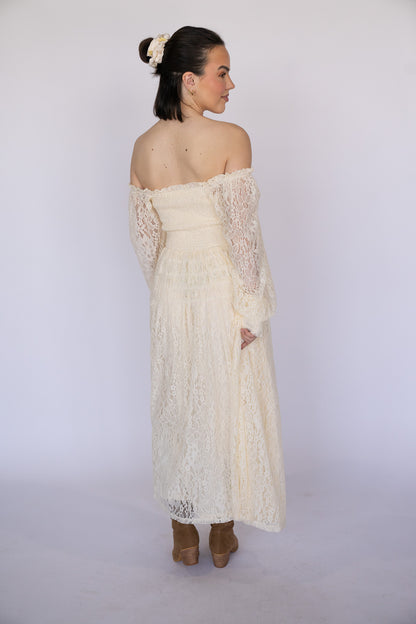Lace Reverie Long Sleeve Dress