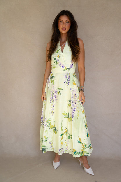 Amethyst Falls Midi Dress