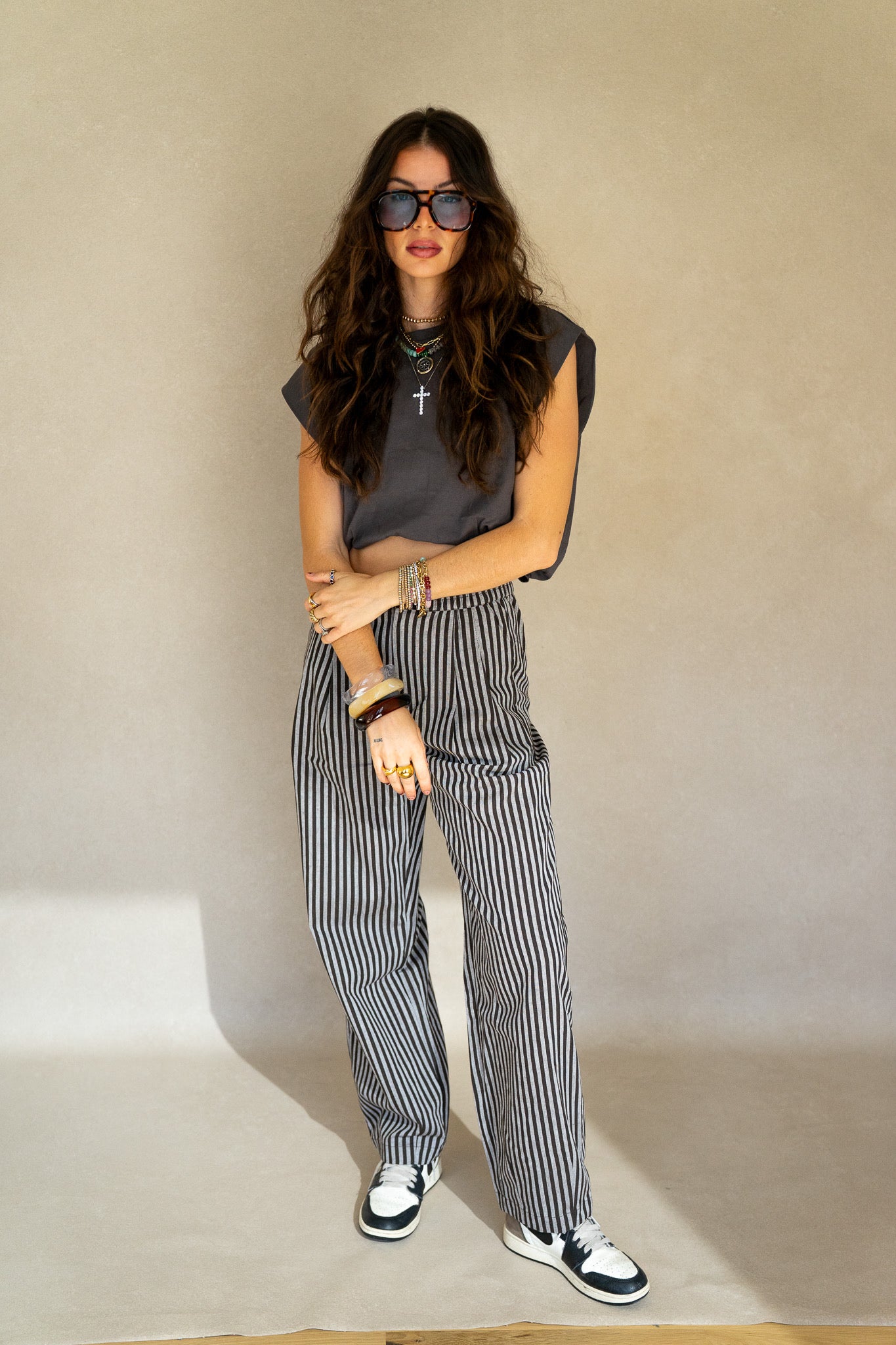 Serene Striped Pants