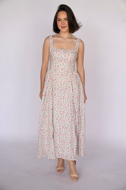 Garden Muse Corset Midi