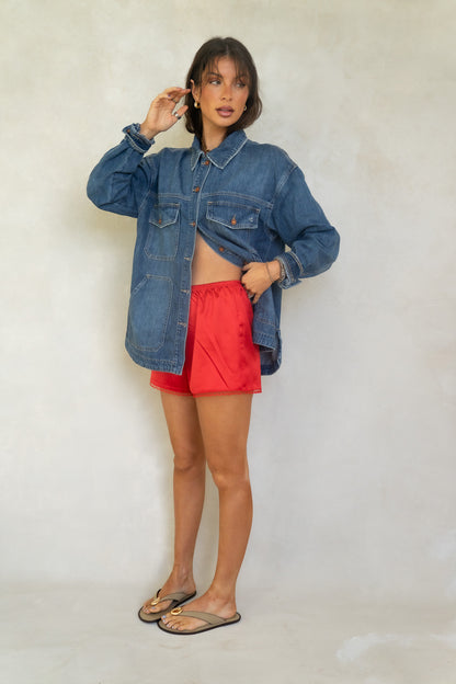 Satin Shorts (Multiple Colors)