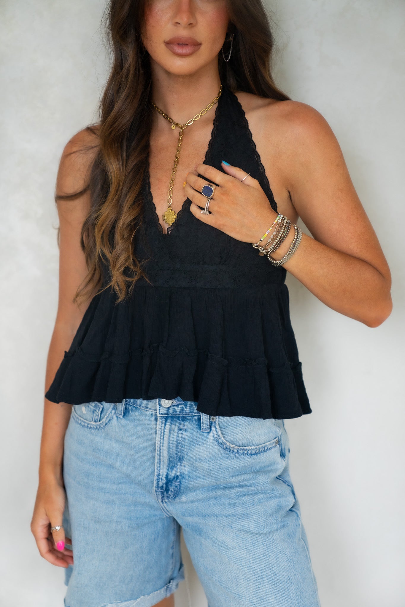Whimsy Lace Halter