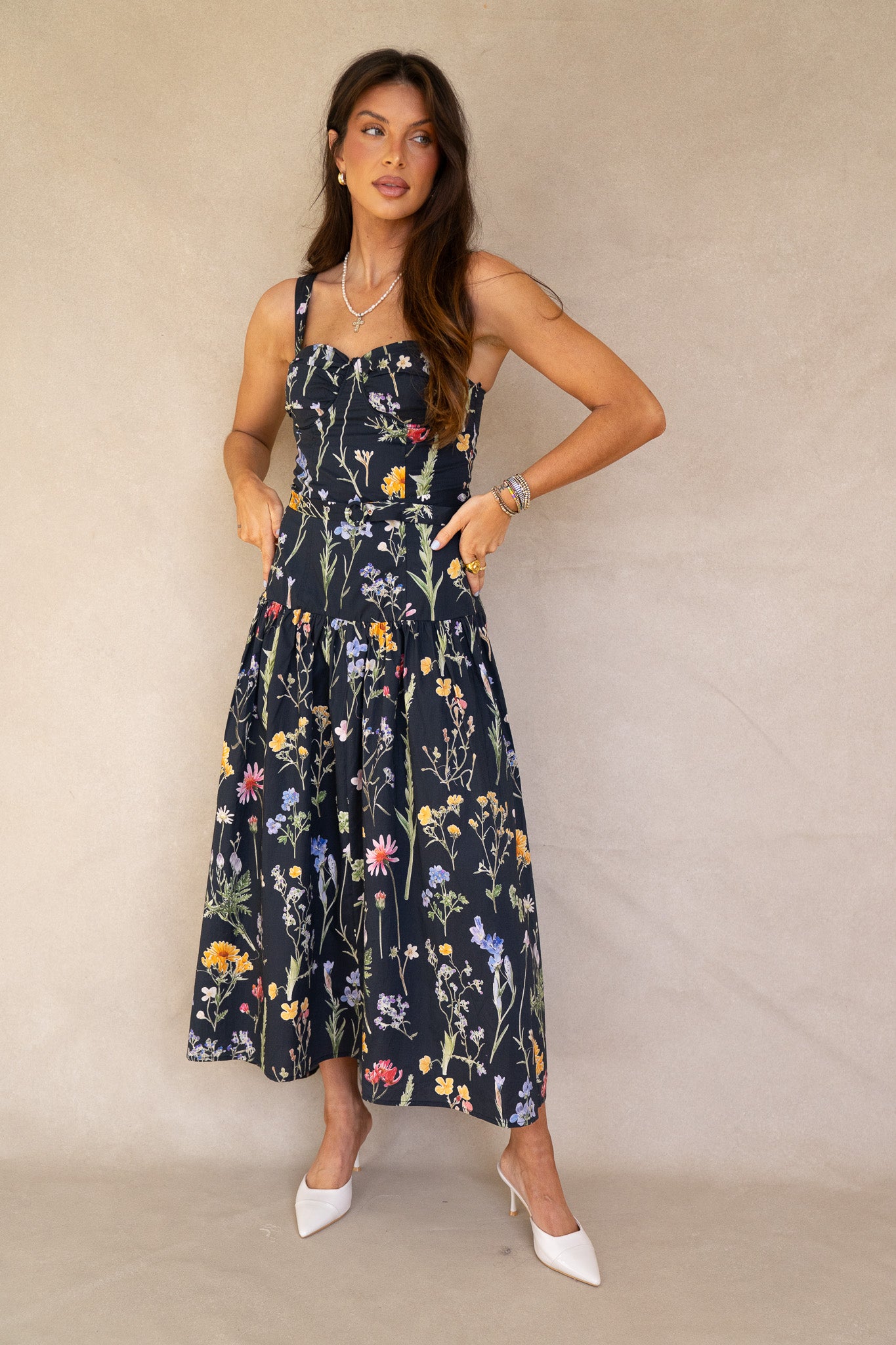 Garden Party Midi Dress