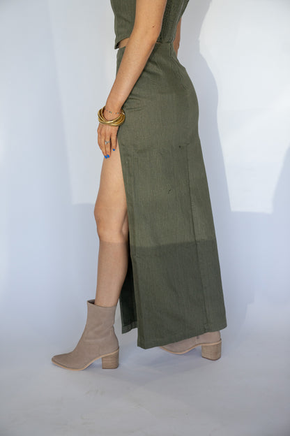 Molly Slit Skirt