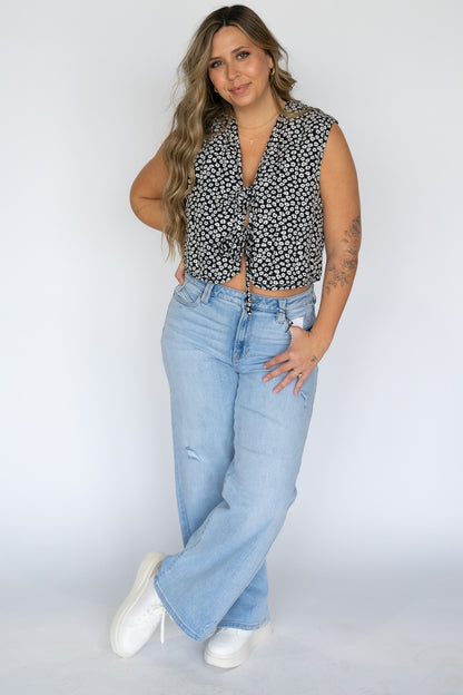 Elevated Floral Vest
