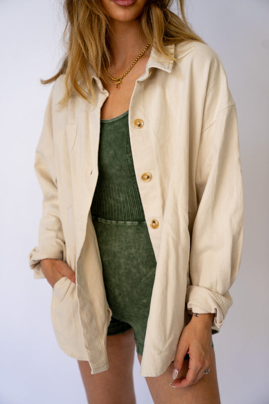 Mac Oversized Button Up