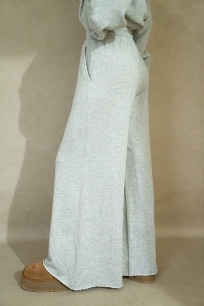 Lacey Ribbed Wide Leg Pants