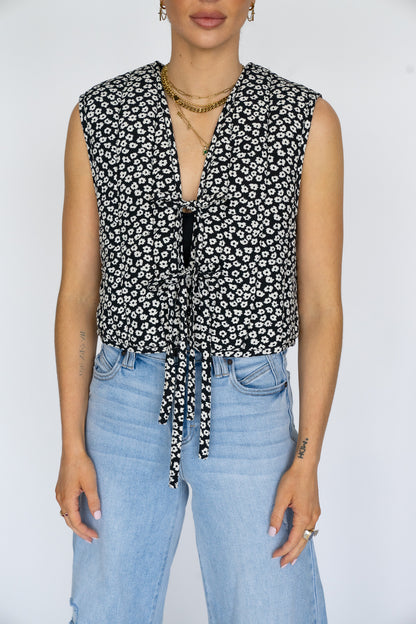 Elevated Floral Vest