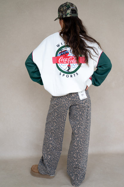 Winter Sports Coke Crewneck