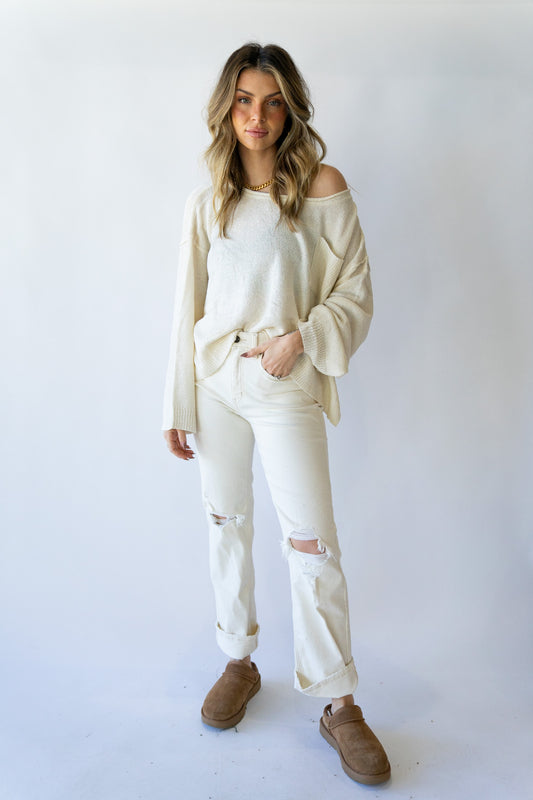 Knit Crop Pullover