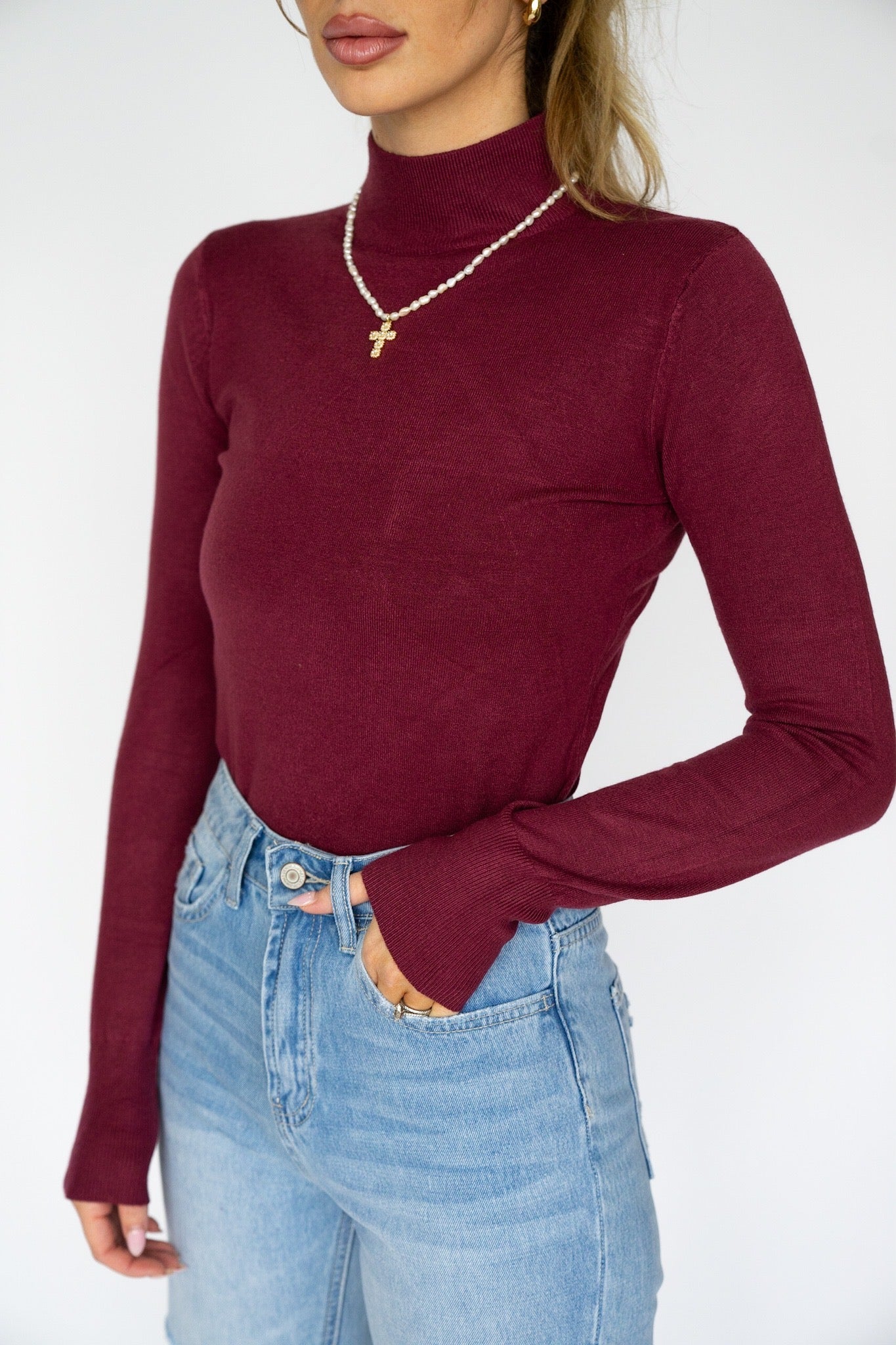 The Staple Mock Neck (Multiple Colors)