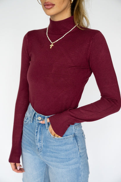 The Staple Mock Neck (Multiple Colors)