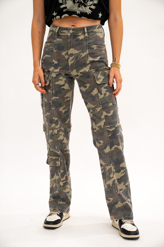 Tracey Camo Cargos