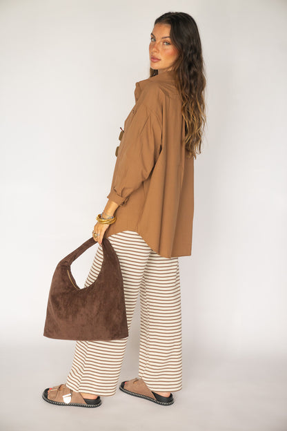 The Brown Button Down