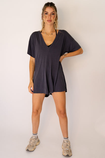 Crewneck Jersey Romper