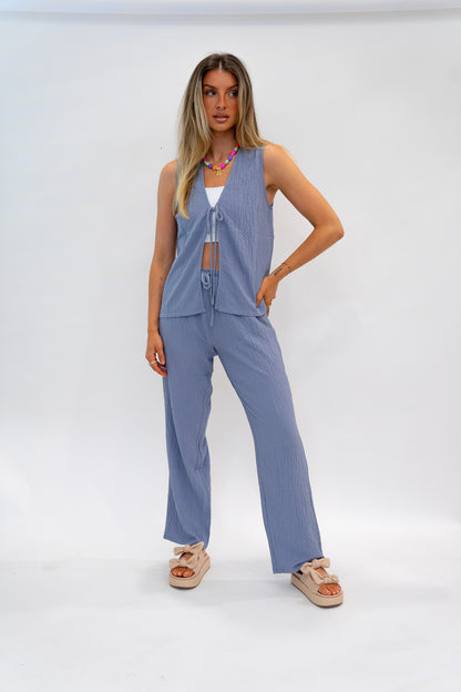 Dusty Blue Vest