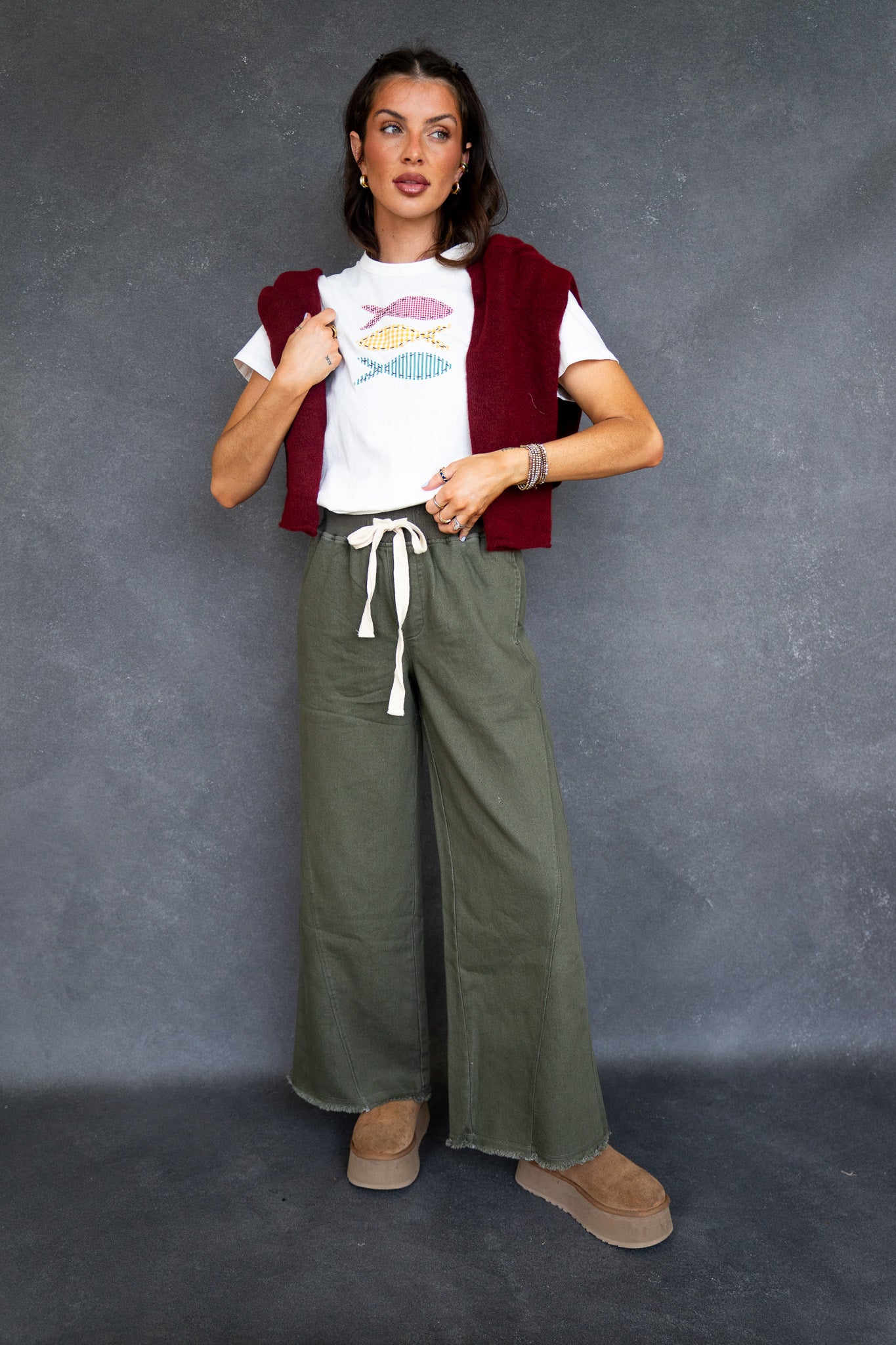 3 Fish Patchwork T-Shirt