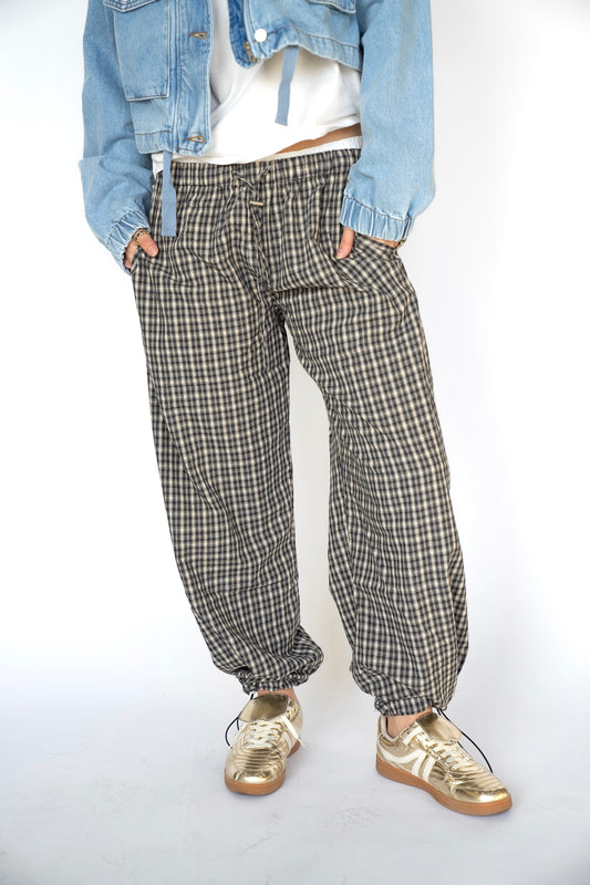 Dalia Plaid Pants
