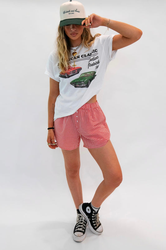 Checkered Boxer Shorts (Multiple Colors)