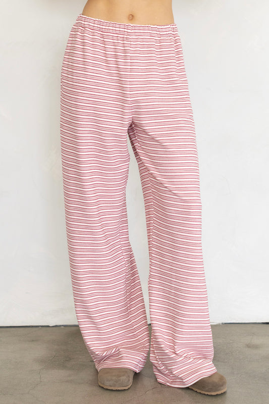 Katy Striped Pants 2.0 - Pink