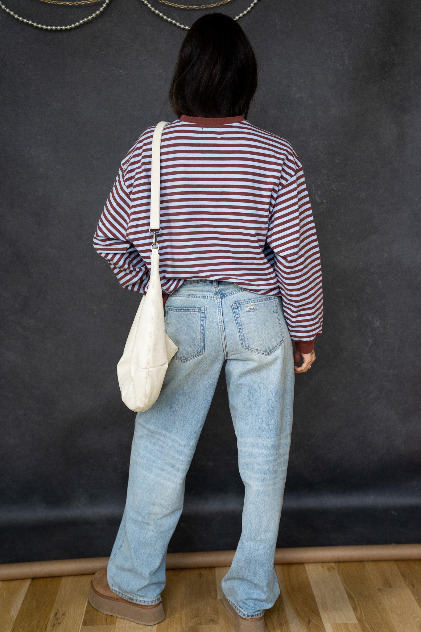 The Harbor Stripe Long Sleeve Top