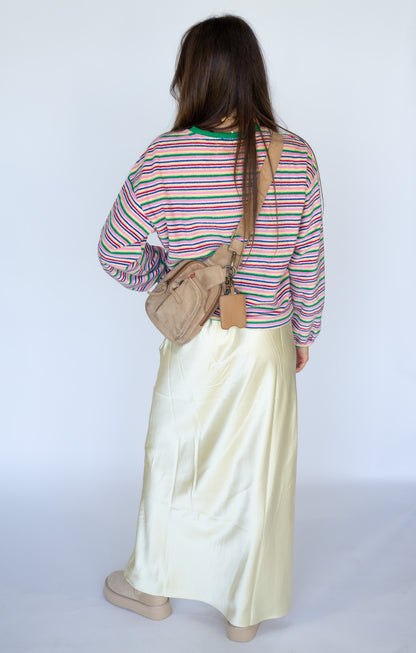 Multi Color Bubble Sweater