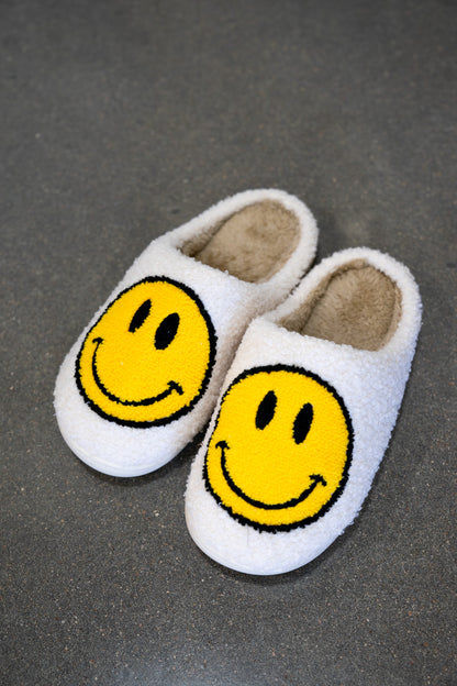 Smiley Slippers (multiple colors)