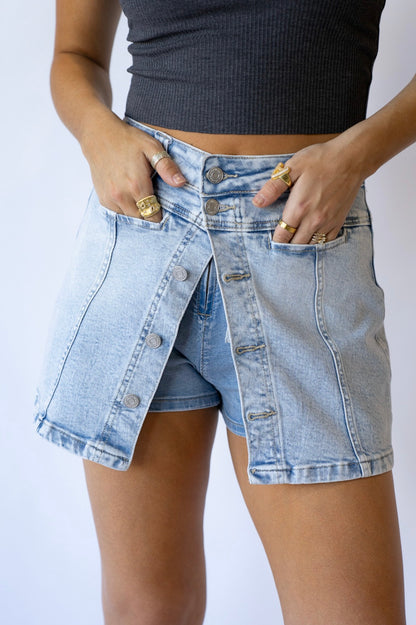 Double Take Denim Shorts