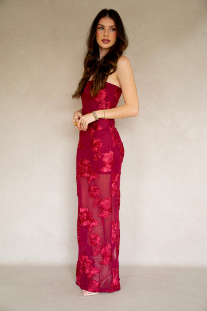 Wine Nights Dress